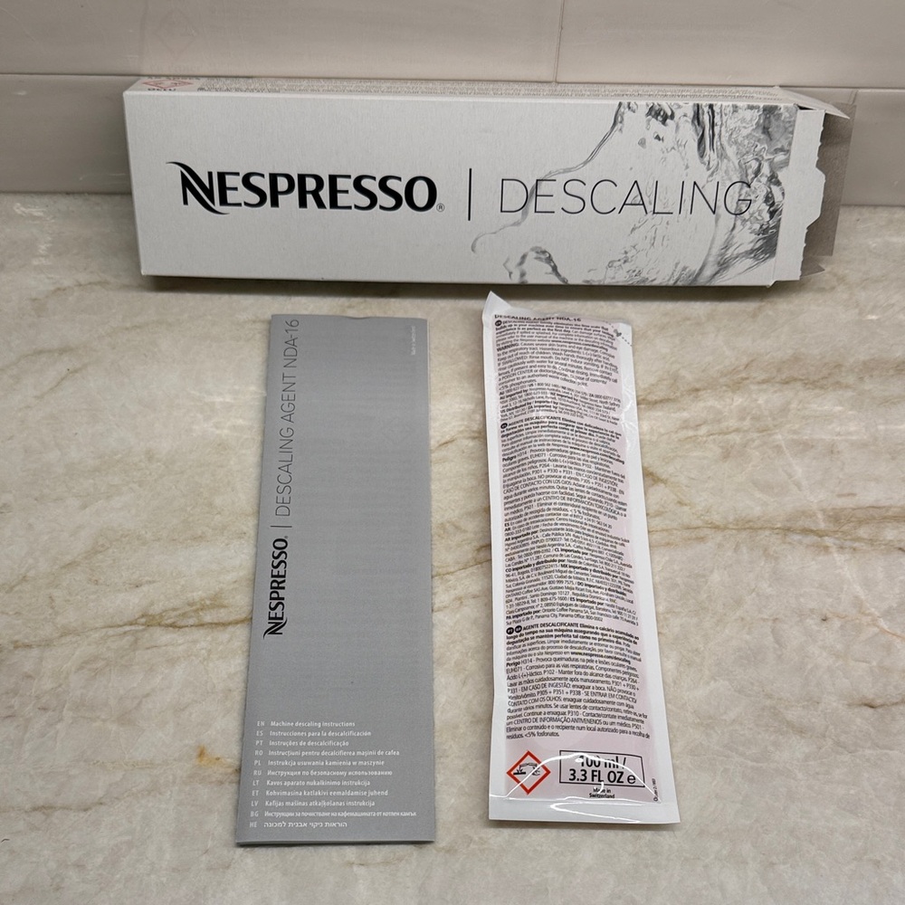 1 packet! Nespresso Descaling Solution